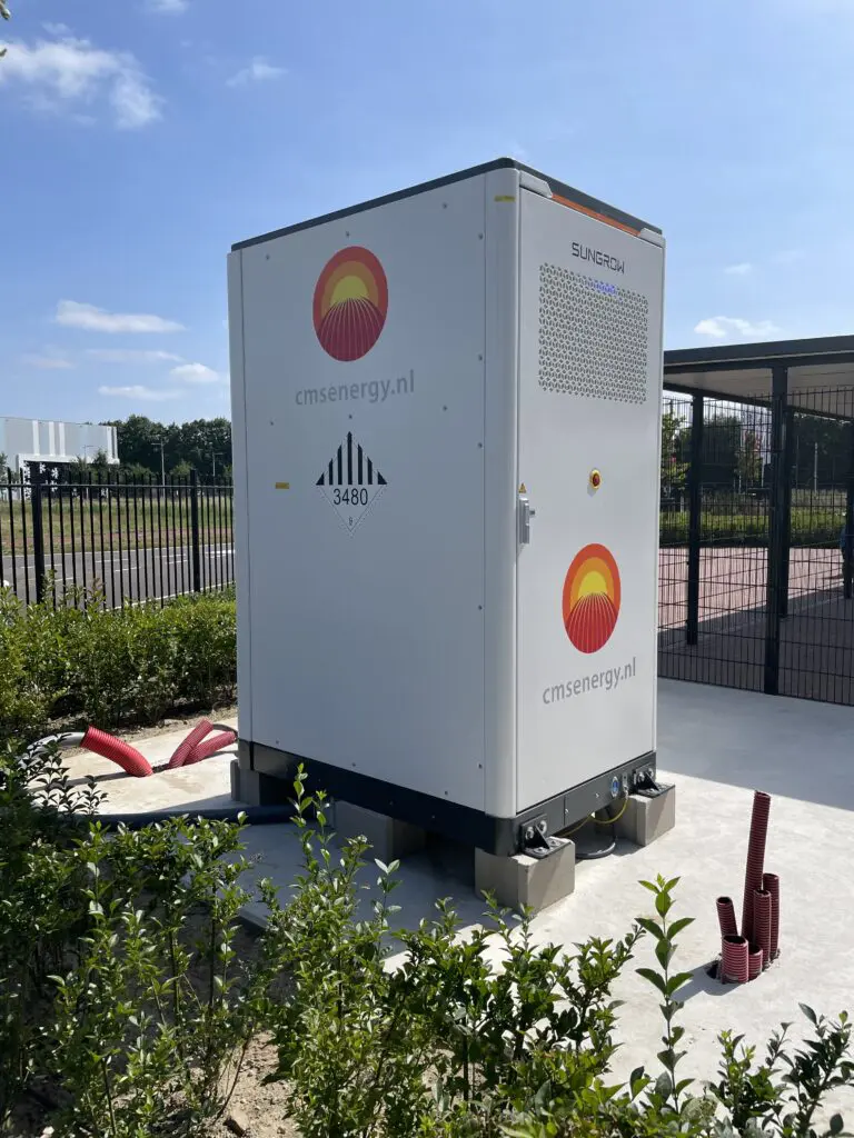 Sungrow powerstack batterij buiten