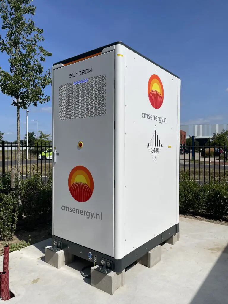 batterijsysteem voor curtailment
