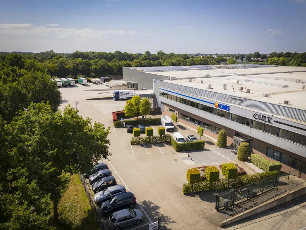 pand CMS energiesystemen van bovenaf